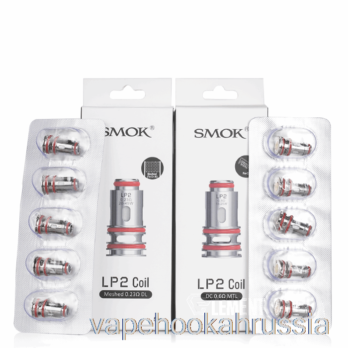 Vape Russia Smok Lp2 сменные катушки 0,6 Ом Lp2 катушки постоянного тока Mtl